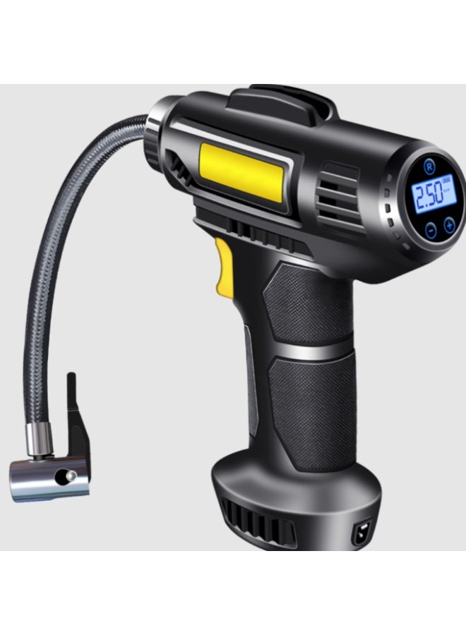 OSALIA Digital Air Compressor,Air Inflator  12V 150 PSI Portable Electric Tire Inflator Pump for Car & Motorcycle Tyres | Corded DC 12V | 10A High Power |  2.50DC - Image 1